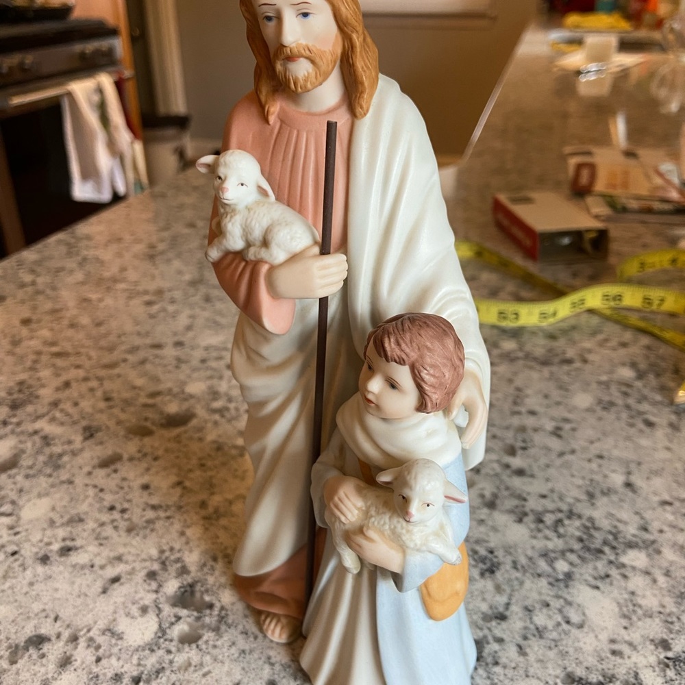Homco The Good Shepherd John 10:14-15
The Greatest Stories 
Item No. 1469 (1993)